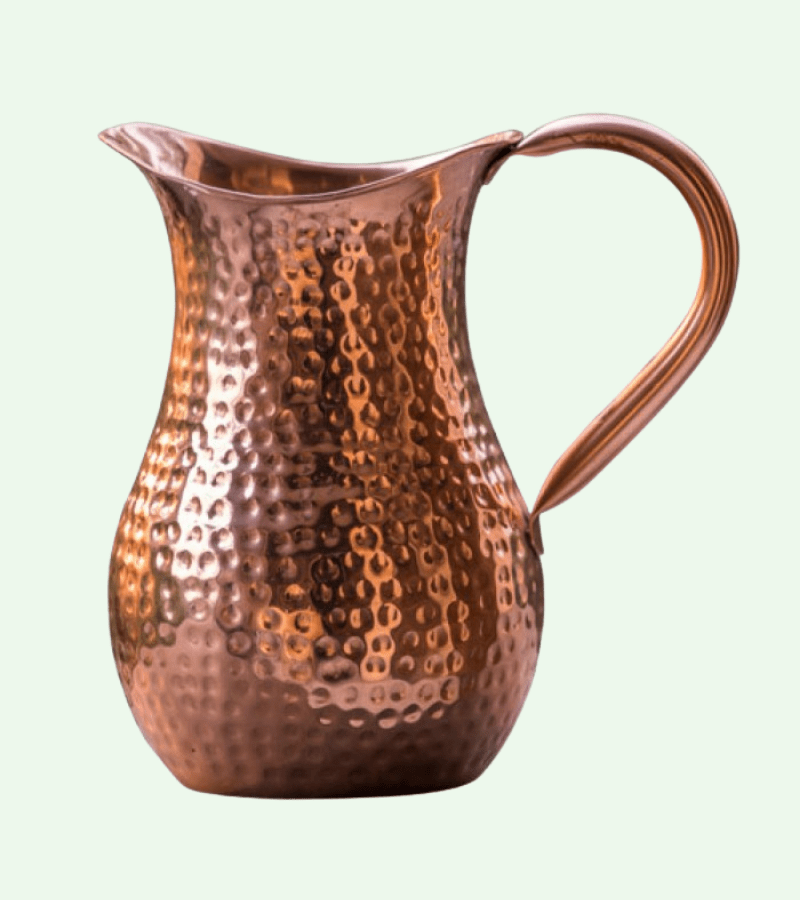Copper Water Jug For Ayurvedic Healing (1.5 Litre)